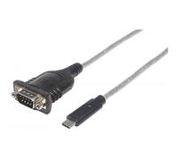 Manhattan Cavo Convertitore USB-C™ a Seriale 45cm Prolific PL2303