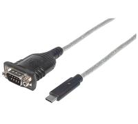 Manhattan Cavo Convertitore USB-C™ a Seriale 45cm Prolific PL2303