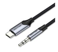 Cavo convertitore Vention BGKHF USB Type-C maschio a Jack 3,5 maschio 1 m grigio nichel