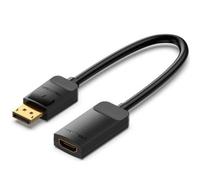 Cavo Convertitore Vention HBZBB DisplayPort-HDMI 4K 60Hz 15cm Nero Oro