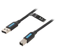 Cavo COQBJ USB 2.0 USB A-Spina USB B-Spina nichelata 8m VENTION