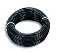 CAVO CORDINA FILO ELETTRICO RAME UNIPOLARE NERO SEZIONE 1 x 2,5MM