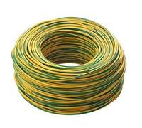 Cavo cordina unipolare 10mmq CPR FS17 giallo verde 1 metro FS171G10GVM
