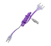 Cavo Corpo Scherma Fioretto Rame 1.8m | Compatibile fioretto, segnale stabile, rame , bassa resistenza, dispositivi punteggio(purple)