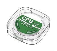 Cavo CPU 0,02 mm x 100 m, placcato argento, ad alta conduttività, flessibile per riparazione PCB cellulare, cavo di saldatura ultra sottile FX-002S