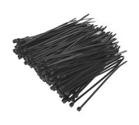 Cavo Cravatta 100 x 2.5mm Nero Confezione Di 200 - Sealey CT10025P200 Nuovo