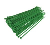 Sealey CT20048P100G Cavo Fascette 200 x 4.8mm Verde Confezione 100
