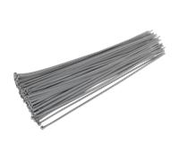 Cavo Cravatta 380 x 4.4mm Argento Confezione Di 100 - Sealey CT38048P100S Nuovo