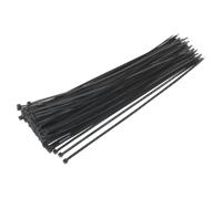 Cavo Cravatta 380 x 4.4mm Nero Confezione Di 100 - Sealey CT38048P100 Nuovo