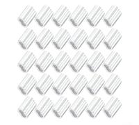 Cavo Crimp Loop Sleeve 30pcs Materiale In Alluminio per 6mm Per Fune Filo Utilizzato Agricoltura Marine e Infrastrutture Progetti