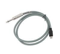 Cavo da 1/4 di Pollice a USB C, Cavo di Registrazione Stereo da Maschio a Maschio da 6,35 Mm a Tipo C, Chip HIFI, per S22 S21, Mac, 5, per, Mixer Altoparlanti (1 m / 3,3