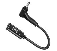 Cavo da 100 W tipo C a 4,0 x 1,7 mm, 20 V, da maschio a DC femmina 12 V, 19 V, 20 V, adattatore da USB C a 4,0 x 1,7 mm, realizzato per Lenovo Ideapad Yoga Laptop Serie