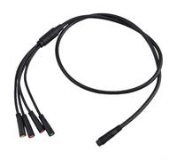 Cavo da 105 cm a 8 pin per E-Bike Interfaccia di visualizzazione del collegamento dell'acceleratore e sensore del freno percorsi di segnale standardizzato E-Bike per sistemi elettrici