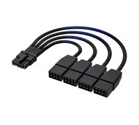 Cavo da 12 VHPWR a 16 pin (12+4) GPU maschio a 4 prese PCIe a 8 pin, 600 W, 15 cm