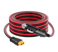 Cavo da accendisigari da 12 V/24 V a XT60, adattatore CC XT60 da 3 m, 16 AWG, caricabatteria da auto per BLUETTI Power Station EB55/AC2A/AC70, Anker 757/767, SOLIX C200 C300, generatore solare ECOFLOW