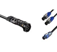 Cavo da Ca-Com maschio a 2 NL2FX + 1 NL4FX, Made in Italy L'Acoustics DO3WFILL