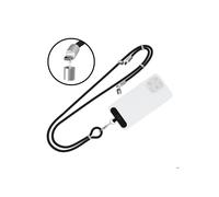Cavo da collo - T'NB - Cavo da collo USB-C a USB-C 60W - 1,50 m - Nero - rPET 100% riciclato