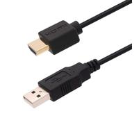 Cavo da computer a TV - Cavo convertitore video USB 2.0 a monitor maschio, trasmissione stabile 1,6 piedi | adattatore audiovisivo per laptop, proiettore, PC da scrivania, schermo, S