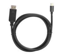 Cavo da DP a Mini DisplayPort con connettore DP bloccabile, supporta la duplicazione e l'estensione del display.