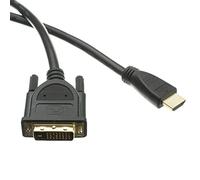 Cavo da HDMI a DVI, HDMI maschio a DVI maschio, CL2, 3 m