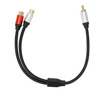 Cavo da maschio Sunicon 1 a 2 femmine, Aux Extension Y Adattatore Stereo Splitter Cord per laptop TV DVD