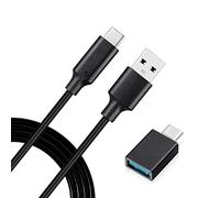 Cavo da tipo C a USB compatibile con Elgato Stream Deck XL (32 chiavi) Live Content Creation Controller con USB C maschio a USB femmina, 2 m