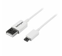 Cavo da USB a micro USB Startech USBPAUB2MW Bianco Giallo [4 Unità]