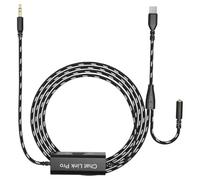 Cavo da USB-C a 3,5 mm Chat Link Pro per Elgato HD60 X, HD60 S+, 4K X, 4K S | Lunghezza 2,7 m, registra giochi e chat di festa per lo streaming, compatibile con scheda di acquisizione