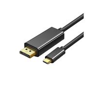 Cavo da USB-C a DisplayPort - RNCYN - Lunghezza 1,8m - 4K 60Hz Risoluzione - Conduttore in rame puro - Guaina intrecciata in PVC