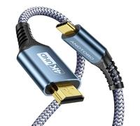 Cavo da USB C a HDMI 4K, 2M Cavo USB Tipo C HDMI [Spine Placcate in Oro] Compatibile con Thunderbolt 4/3, iPhone 15/16 Pro Max, MacBook Pro/Air, iPad Pro/Air, iMac, Galaxy S23/S22/S21