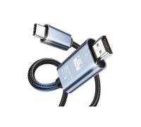 Cavo da USB-C a HDMI 4K 60Hz Tipo-C (Thunderbolt 3) a HDMI per Surface, MacBook, iMac, iPad, Dell, HP, Lenovo, Galaxy, Huawei - 2 m