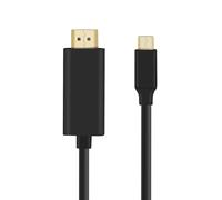 Cavo da USB-C a HDMI maschio 4K UHD Risoluzione 2 m nero