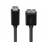 Cavo da USB-C a USB 3.0 Micro-B, cavo esterno portatile compatibile con WD Elements, My Passport, My Book, Seagate Maxtor Backup Plus, FreeAgent, LaCie, Toshiba Canvio, VectoTech Rapid