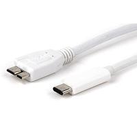 Cavo da USB-C a USB 3.0 micro-USB 1m - bianco