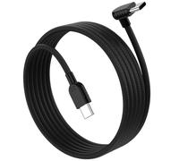 Cavo da USB C a USB C, 0,9 m, 60 W, ad angolo retto, tipo C, cavo di ricarica rapida per iPhone 17, 16 Pro Max, 15 Plus, 17e, 16e, iPad, Samsung S26, S25, S24, Android e caricabatterie da auto, cavo