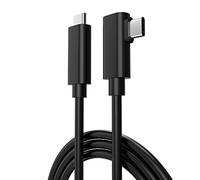 Cavo da USB C a USB C 3.2 Gen 1, cavo di ricarica e trasferimento dati di tipo C a 90 gradi per Sony Alpha 1 A7C A7SIII A7RIV A7III A7RIII Canon EOS R5 R6 R RP G5X Mark II G7X Mark III Fuji XT3 XT4, 5