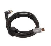 Cavo da USB C a USB C 90 Gradi, 100 W Ad Angolo Retto da USB C a C Tipo C PD Cavo di Ricarica Rapida, 4K 60Hz Tipo C 3.1 Gen2 Cavo USB C a Funzione Completa per Steam Deck (150 cm)