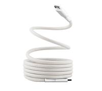 T'nB Cavo USB-C M/M con guaina magnetica Bianco 1,5 m