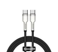 Cavo da USB-C a USB-C della serie Baseus Cafule - Metallo - 100 Watt - 2 metri - Nero - Nouvo