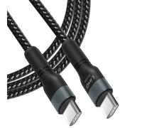 Cavo da USB-C a USB-C Power Delivery 60W carica rapida 2 metri LinQ nero