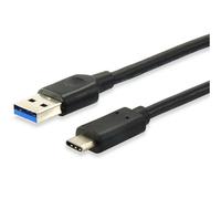 Equip 128345 Cavo USB (0,5 m, USB C, USB A, 3.0 (3.1 Gen 1), 5000 Mbit/s, Nero)