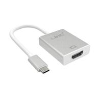 Cavo da USB Type C a HDMI 4K Femmina Adattatore Video LinQ 15 cm Argento