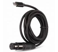 Cavo da XLR a USB C, Cavo Adattatore per Microfono da Tipo C a XLR, Cavo Adattatore per Connettore da Cavo da Tipo C a XLR Femmina per Smartphone, Tablet, Laptop (2 m)