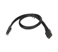 Cavo dati ad alte prestazioni, velocità di trasmissione 12 Gbps, connettore Mini SAS per hard disk di server, doppia schermatura a doppio canale,
