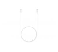 CAVO DATI/CARICA PER SMARTPHONE TYPE-C / TYPE-C SAMSUNG 3A 1,8M EP-DX310JWEGEU W