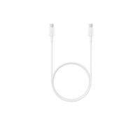 CAVO DATI/CARICA PER SMARTPHONE TYPE-C / TYPE-C SAMSUNG 3A 1M EP-DA705BWEGWW WHITE