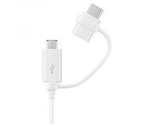 CAVO DATI/CARICA PER SMARTPHONE USB- MICRO USB/TYPE-C 1.5MT SAMSUNG EP-DG930DWEGWW WHITE