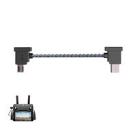 Cavo dati intrecciato da micro USB a USB-C per DJI Spark/Mavic Pro/Mavic Mini 1st & SE/Mavic 2 Series/Mavic Air 1st Drone Controller, Link per iPhone Air/17/16/15 Samsung S24/S23/S22/S21, cavo RC (0,2