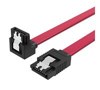 Cavo dati per disco rigido SATA III serie ATA da 50 cm Filo di bloccaggio 6 Gbps ad angolo retto per unità disco rigido/SSD/CD o DVD rosso conveniente e duraturo, trattamento pratico