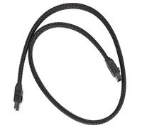 Cavo dati SATA 3.0 III SATA3 7 pin da 50 cm, cavi SSD da 6 Gb/s (nero)